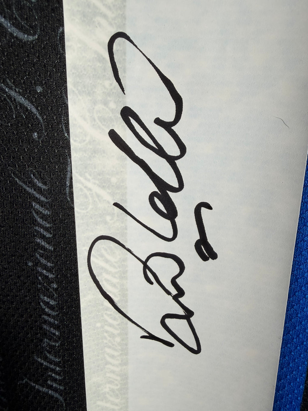 Signed Ronaldo Nazario Inter Milan Jersey Umbro Size L Auto w/ COA